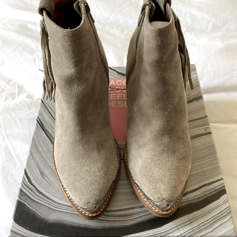 Jeffrey Campbell Pascal Suede Fringe Boot 8 - image 2